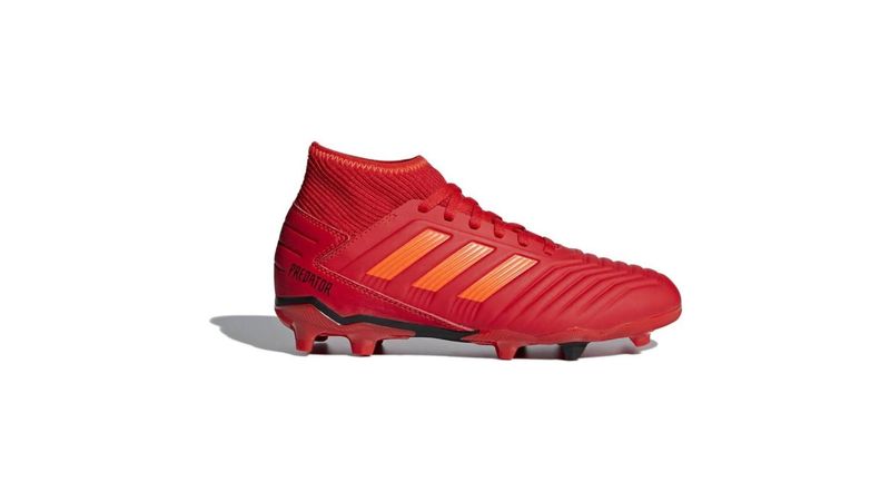 taquetes adidas predator rojos