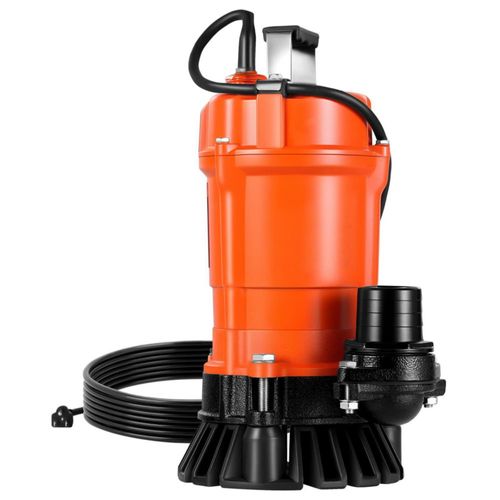 Bomba de basura sumergible VEVOR 1/2 HP 2000 GPH 120 V de hierro fundido