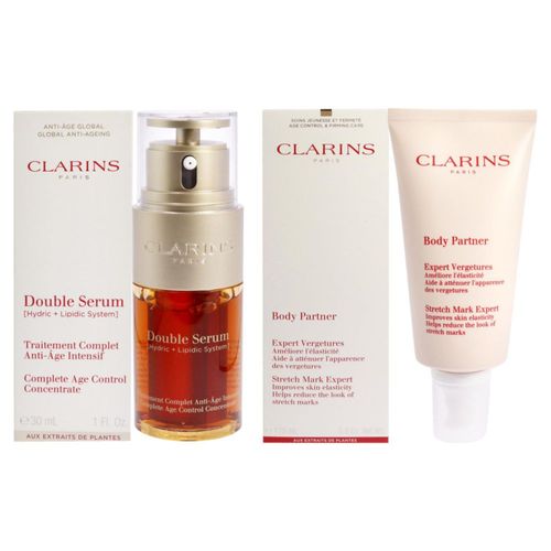 Set de cuidado de la piel Clarins Double Serum Expert 30 ml 2 piezas