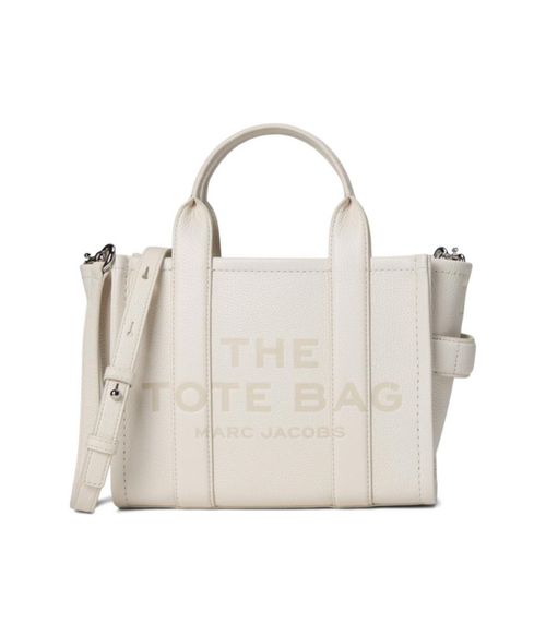 Bolso Marc Jacobs The Small Tote de piel algodón/plata