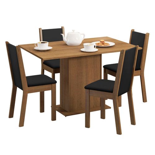 Juego de Comedor Madesa Talita 4 Sillas MNN