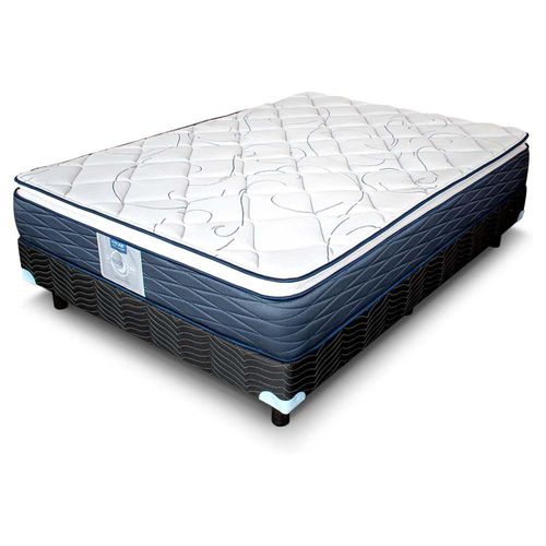 Colchón Queen Size Restonic Maverick + Box