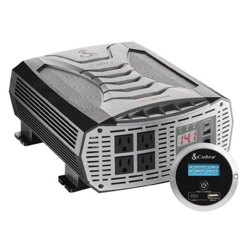 Inversor de corriente COBRA PRO 3000W portátil para automóvil