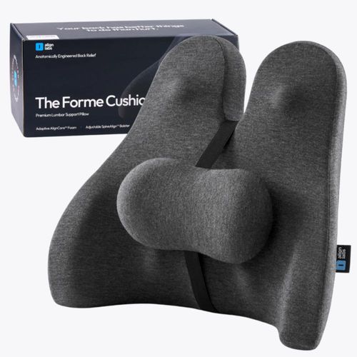 Almohada de soporte lumbar Align Labs SpineAlign de espuma viscoelástica