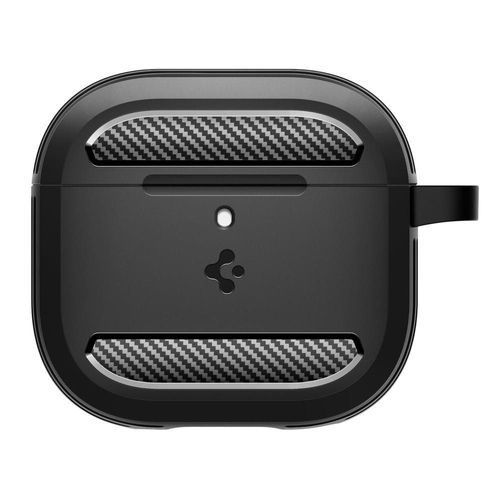 Funda para airpods 4 spigen rugged negro spigen
