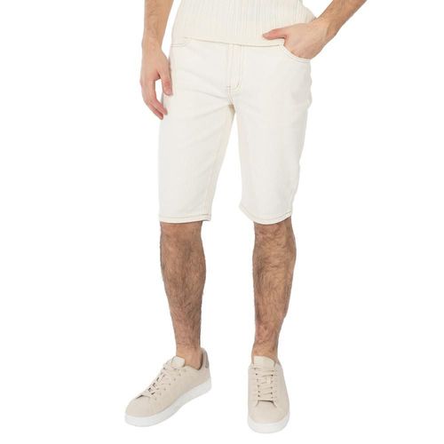 Bermuda Denim Skinny Con Cinco Bolsillos Para Hombre Quarry