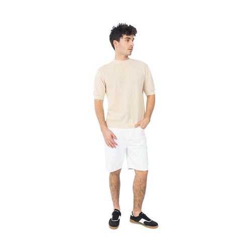 Bermuda Denim Slim Con Cinco Bolsillos Para Hombre Quarry