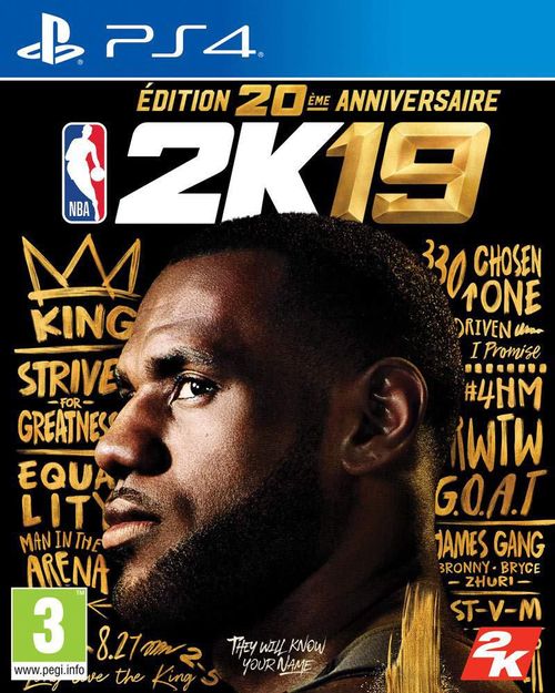 Videojuego 2K NBA 2K19 Edición 20.º Aniversario PS4