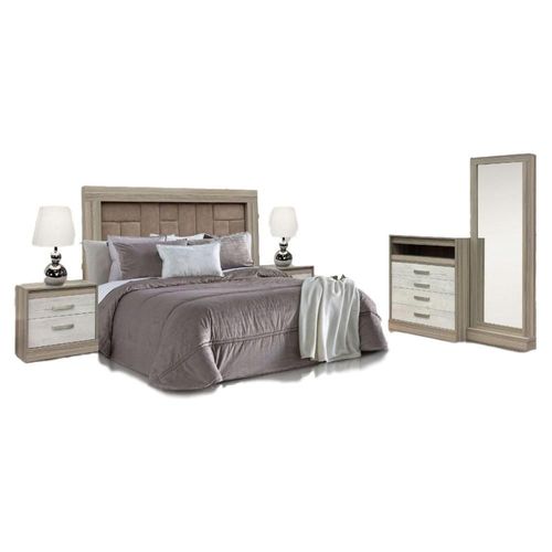 Recamara King Size Uxmal - Ebony