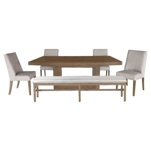 Comedor 4 Sillas 1 Banca Alaska - Cafe