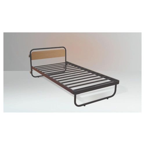 Base Sin Colchon 131-ORH Individual - Maple y Negro