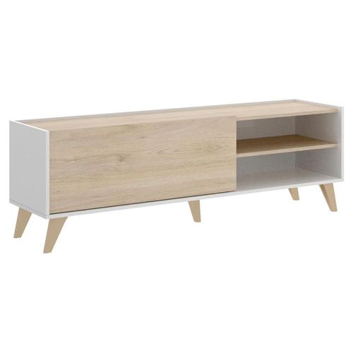 Mesa de TV Genesis - Roble