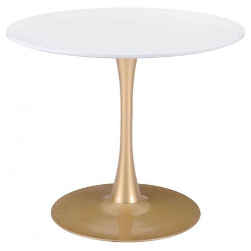 Mesa de Comedor Opus Blanco/Oro
