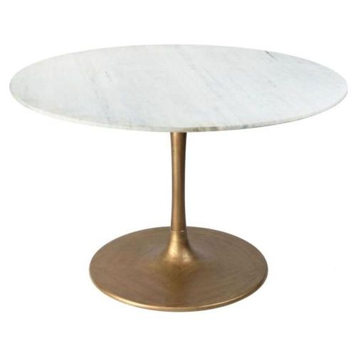 Mesa de Comedor Ithaca Blanco/Dorado