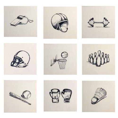 Cuadro Decorativo Sets Deportes