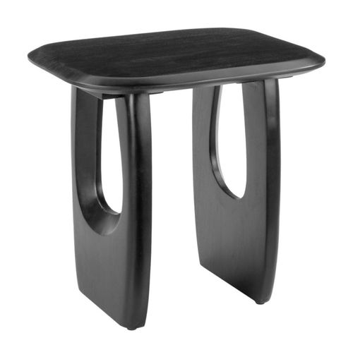 Mesa Lateral Arasan Negro Kessa Muebles