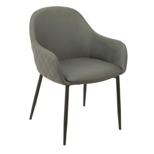 Silla de Comedor Feronia Gris Kessa Muebles