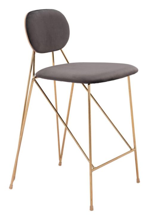 Banco de Barra Georges Dorado Kessa Muebles