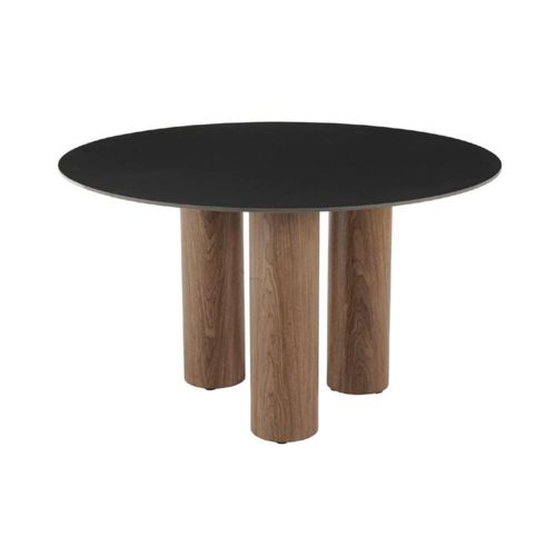 Mesa de Comedor Apollino Negro Kessa Muebles