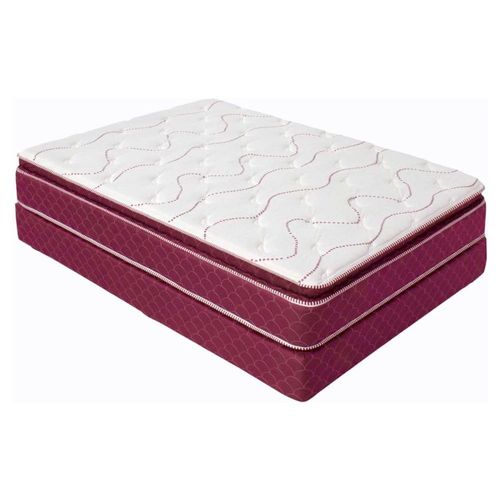 Colchon Camissima King Size - Fucsia y Blanco