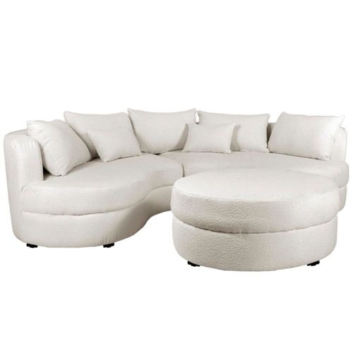 Sala Modular Carrara Hueso Kessa Muebles