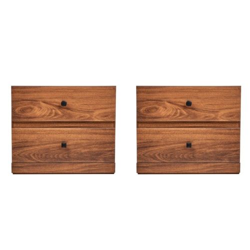 Set de 2 Buros Louis Nogal Kessa Muebles