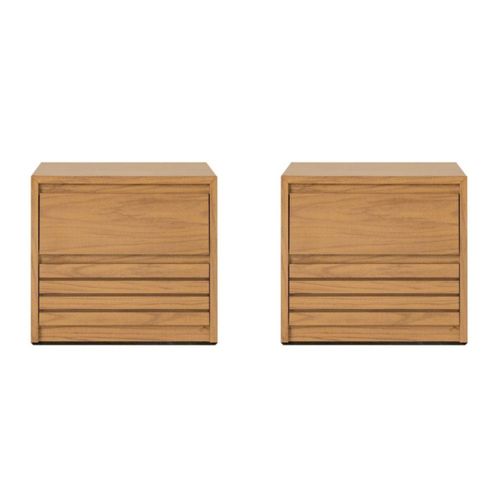 Set de 2 Buros Liora Natural Kessa Muebles