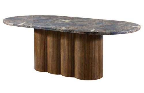 Mesa de Comedor Valoura Nogal Kessa Muebles