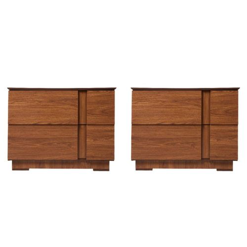 Set de 2 Buros Tali Nogal Kessa Muebles