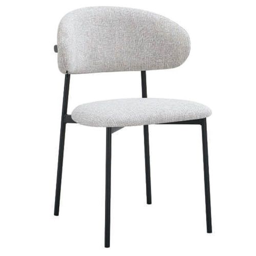 Silla Velluto Gris Kessa Muebles