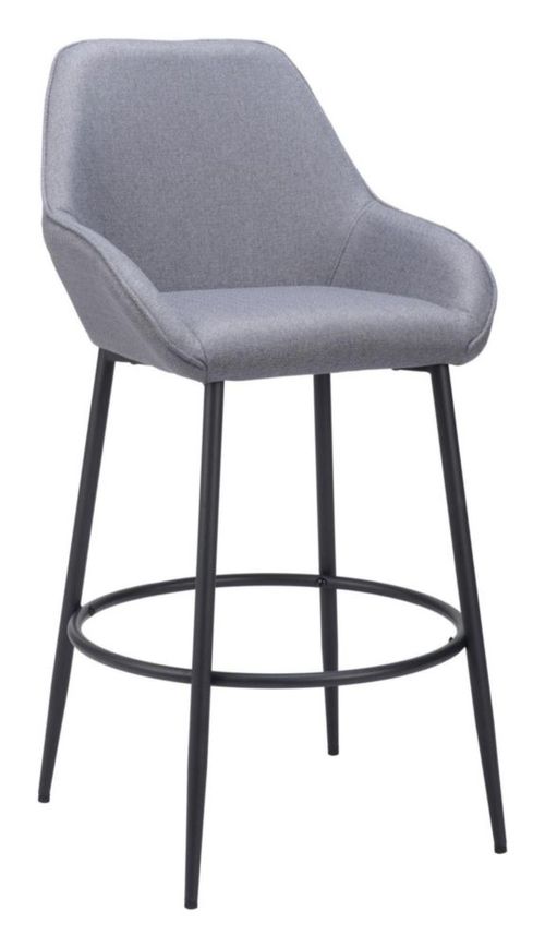 Banco de Bar Vila Gris Kessa Muebles