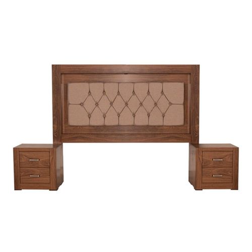 Recamara KS 3 Piezas Vizela Nogal Kessa Muebles