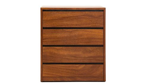 Comoda Cajonera Davos Nogal Kessa Muebles