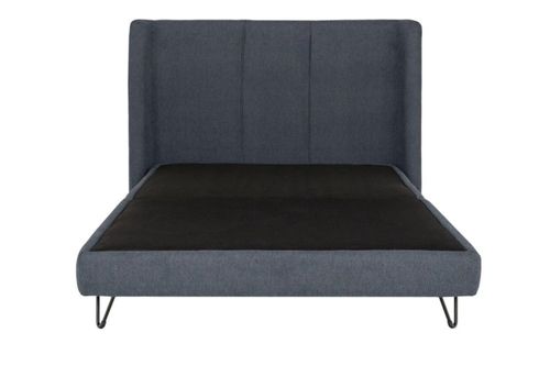 Cama Matrimonial Realy Azul Marino Kessa Muebles