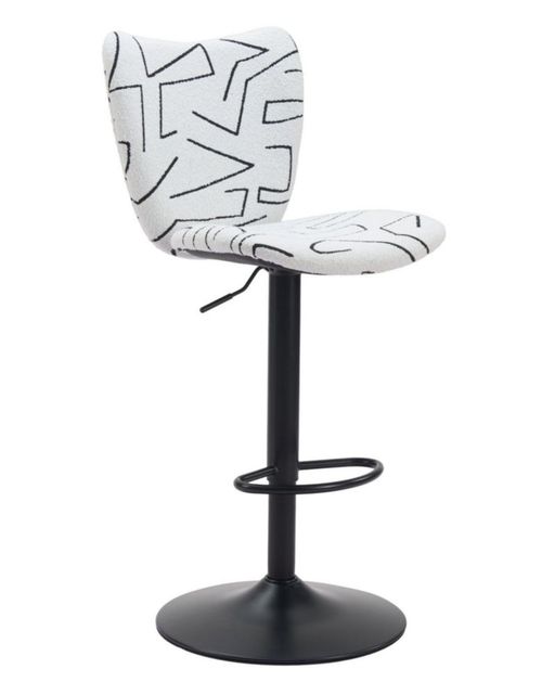 Banco de Bar Elevate Blanco Kessa Muebles