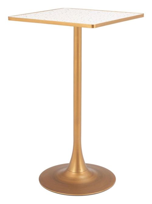 Mesa de Bar Spot 2 Dorado Kessa Muebles