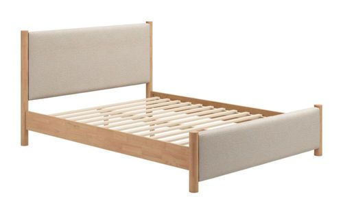 Cama Queen Size Hadi Natural Kessa Muebles