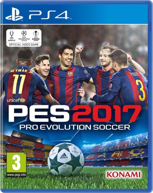 Videojuego Konami PES 2017 PS4 Fútbol