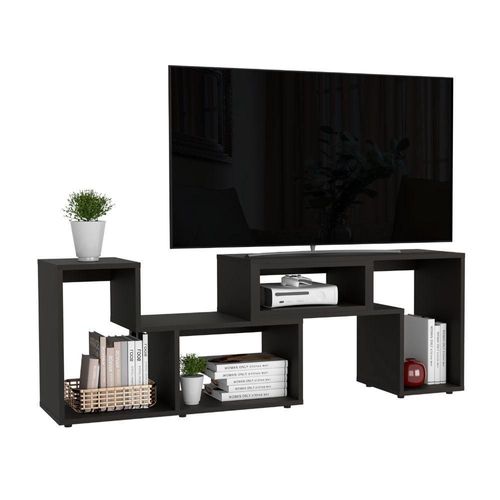 Mesa Para Tv Ascher  Color Wengue