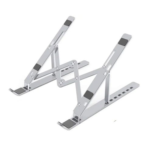 Soporte para Laptop plegable, portátil Y Ajustable Color Plata
