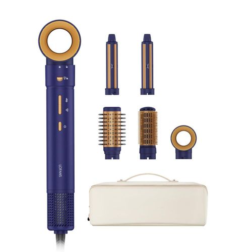 Cepillo moldeador Lofans 5 en 1 con aire caliente 125 V