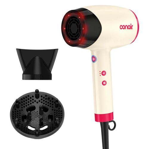 Secador de cabello INFINITIPRO CONAIR LED infrarrojo con doble ion