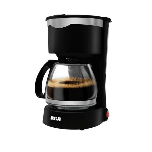 RCA Cafetera Eléctrica RC-CAF1, Filtro Extraíble, Incluye Cuchara Dosificadora, Indicador de Agua, 650W, Botón Encendido/Apagado, Capacidad de 650 ml