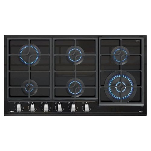 Parrilla Gas Vitrocerámica Empotre Teka Gzc 96310 Xbb 90 Cm (36