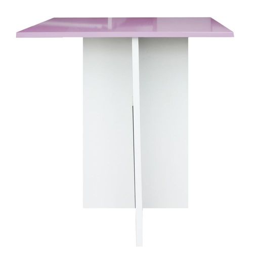 Mesa De Centro Mdf Melamico Resistente Crocus Pastel