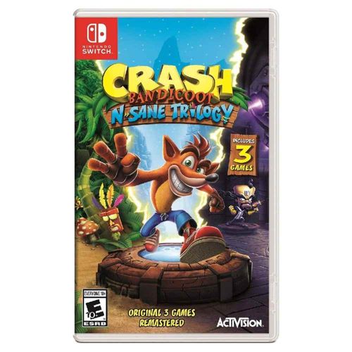 Crash Bandicoot N sane Trilogy Nintendo Switch