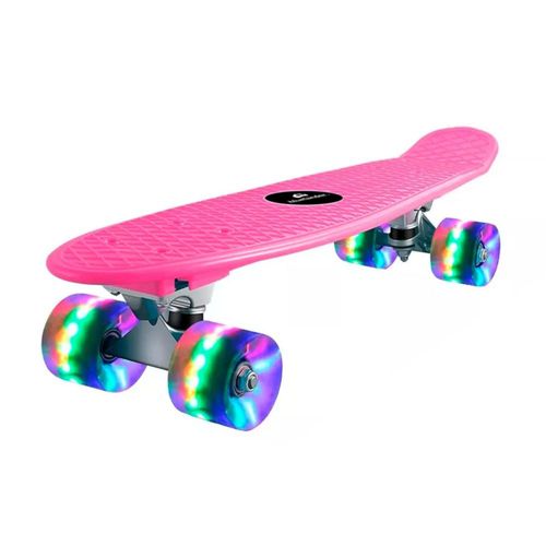 Patineta Bluelander  Penny Board  con Llantas Led Estilo Retro Clásico
