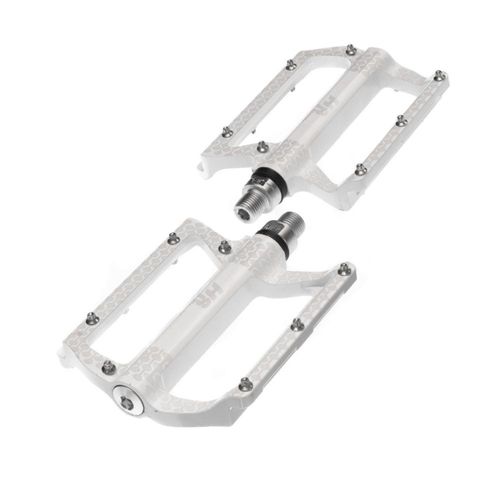 Pedales para bicicleta BMX 1/2 aluminio blanco ALNC-835B HS