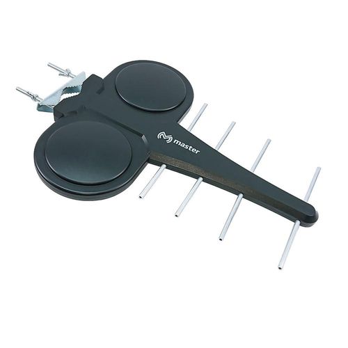 Antena Para Exterior 5 Elementos Con Amplificador De Señal Tvant-highdpro