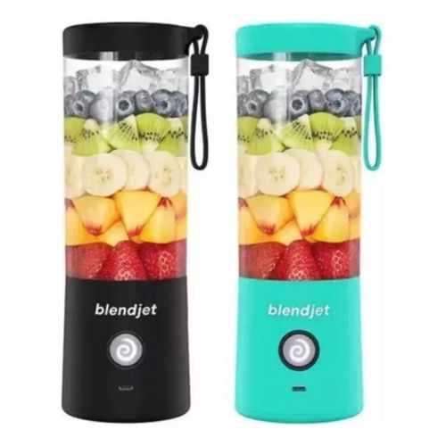 2Pack Licuadoras Portátiles 475 Ml Blendjet  Bj2bl_ecbna Turquesa y Negro